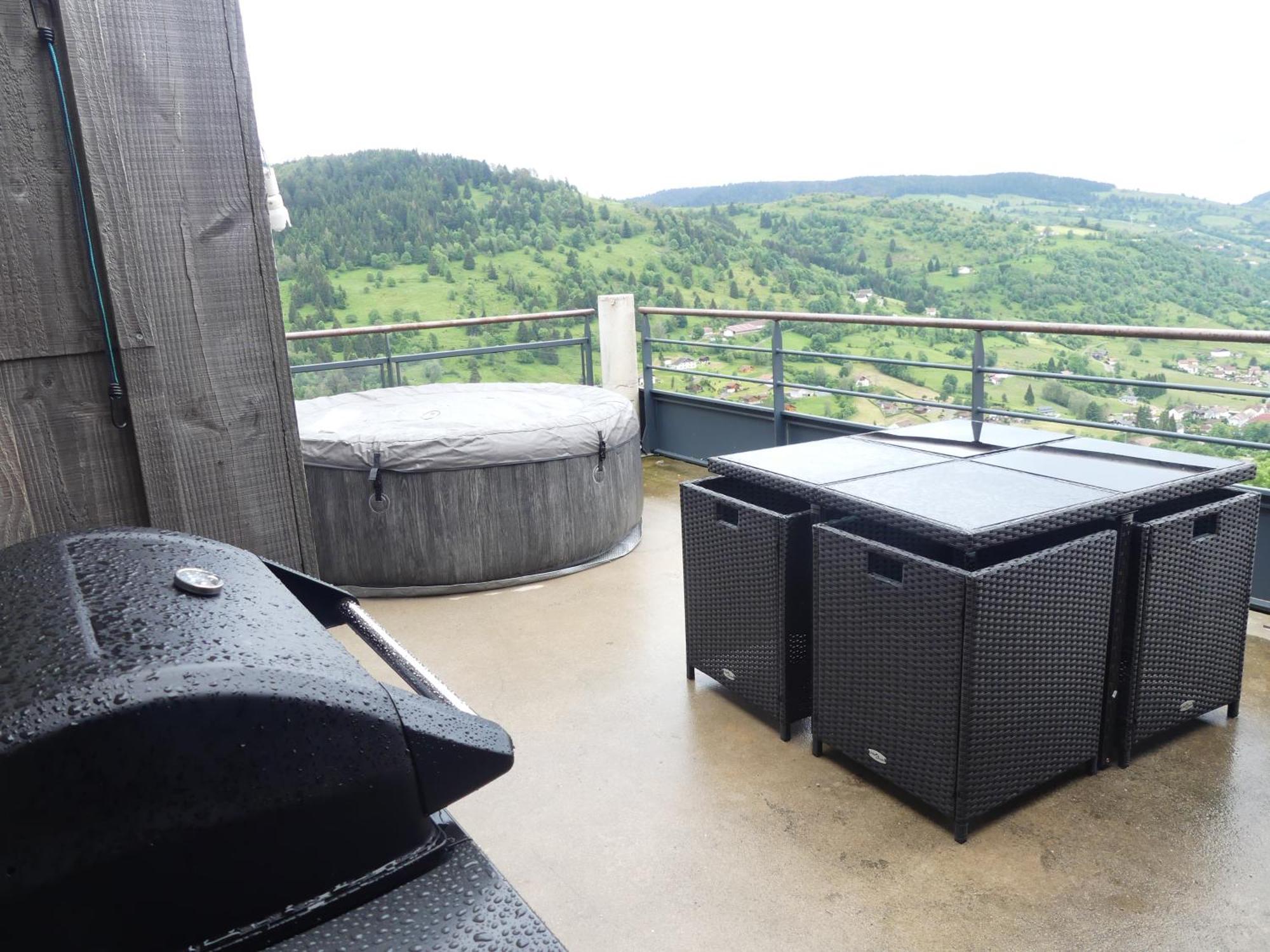 Le Massif - Appartement Au Sommet Avec Vue Panoramique La Bresse Esterno foto